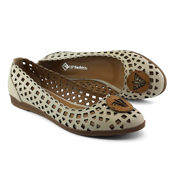 Ženske kožne baletanke