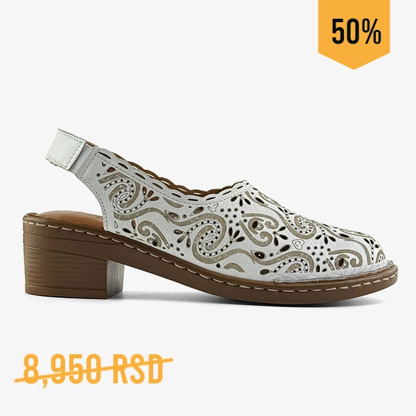 Ženske kožne sandale 9500-8