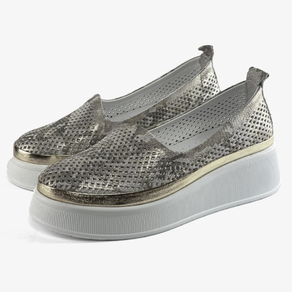 Ženske kožne espadrile