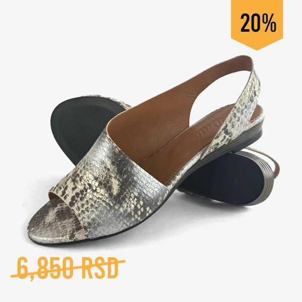 Ženske kožne sandale 50303-S-2