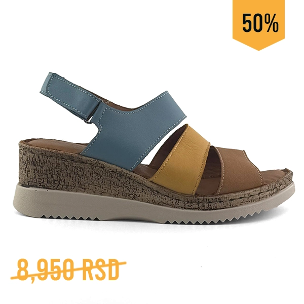 Ženske kožne sandale 720-5