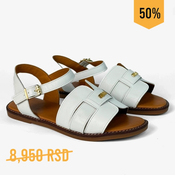 Ženske kožne sandale 60016-8